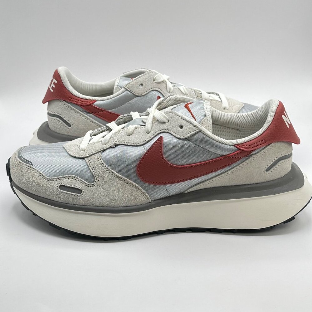 Women's Nike Phoenix Waffle Light Bone/Orange FD2196-001Size Women 11 Men 9.5 - Picture 9 of 11
